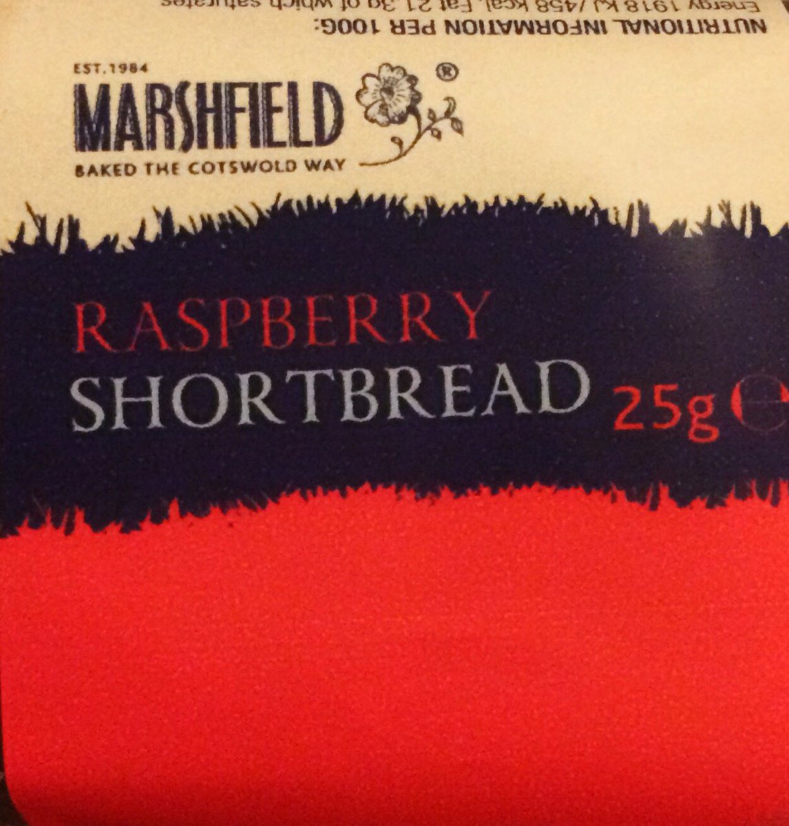 Just tried the <a href="/MarshBakery/">Marshfield Bakery</a> rasp shortbread picked up at @BSSW2017 &amp; it was AMAZING! Either starving or that's the best shortbread ever