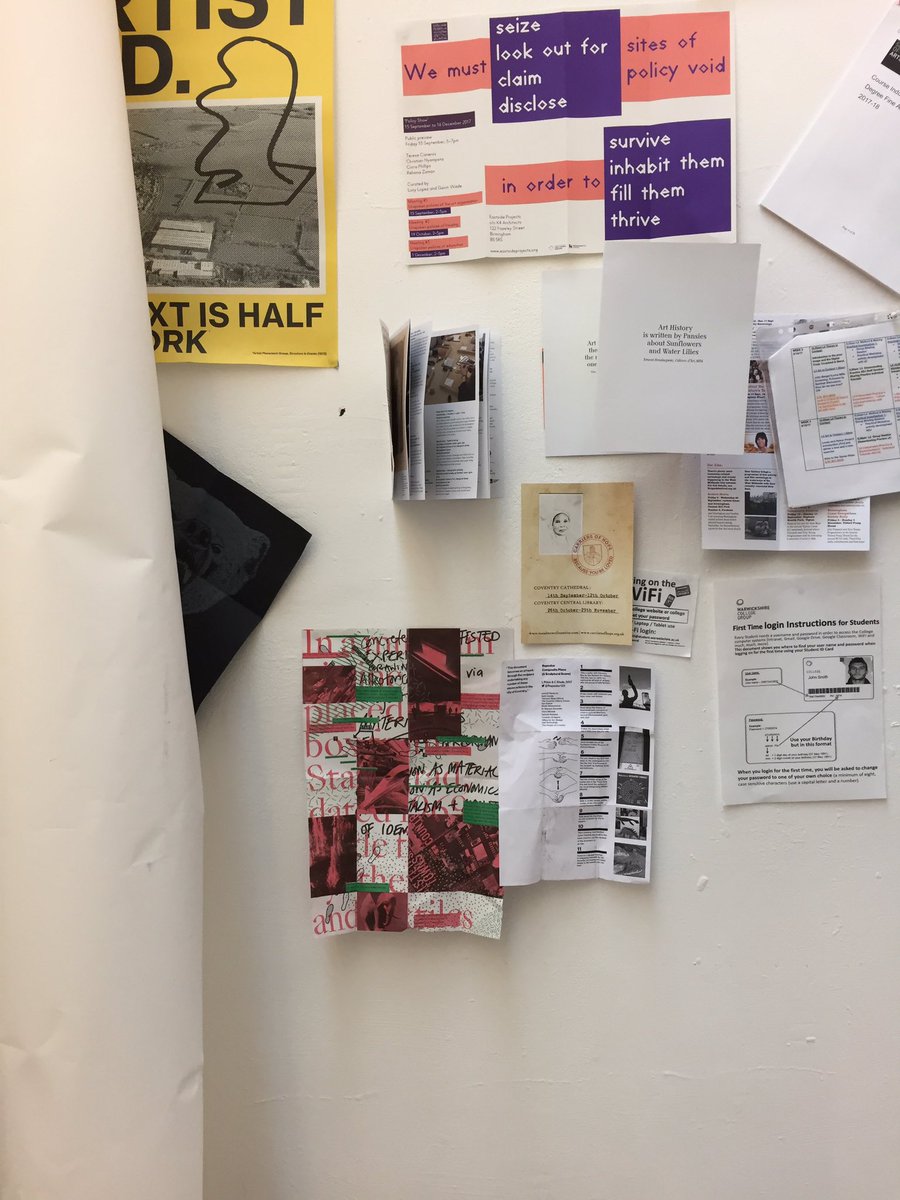 repeator123's tweet photo. #CompositePlace an edition of 250 for @Cov_Biennial one of which we encountered in the @FineArtWarks studio, #PeerDistribution #Coventry https://t.co/NrFUrJUWFv