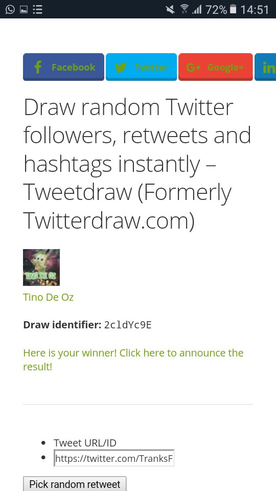 TranksFire34's tweet photo. Ganador de sorteo^^
@tino_de_oz https://t.co/nWKjyS0jV7