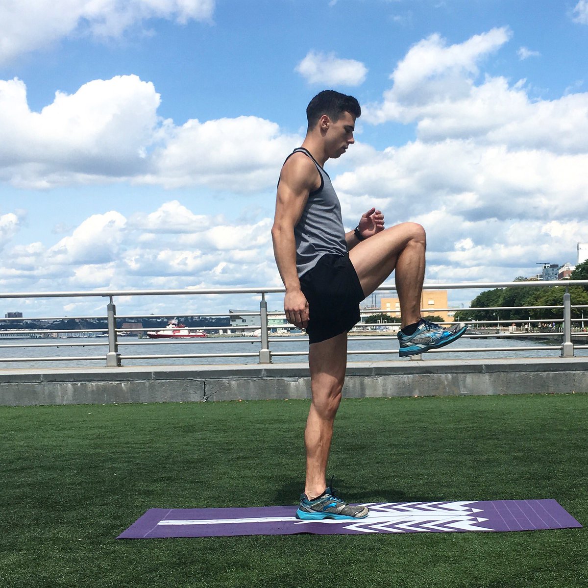 truformat's tweet photo. Precision training: high knees ๐ฆ#truformat #findyourlines https://t.co/8WK6zHKq2x