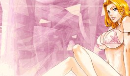 "That pink bikini really does look good on you Rangiku."

Kakashi blushed slightly, scratching the back of his head.
#WaifuWednesday
