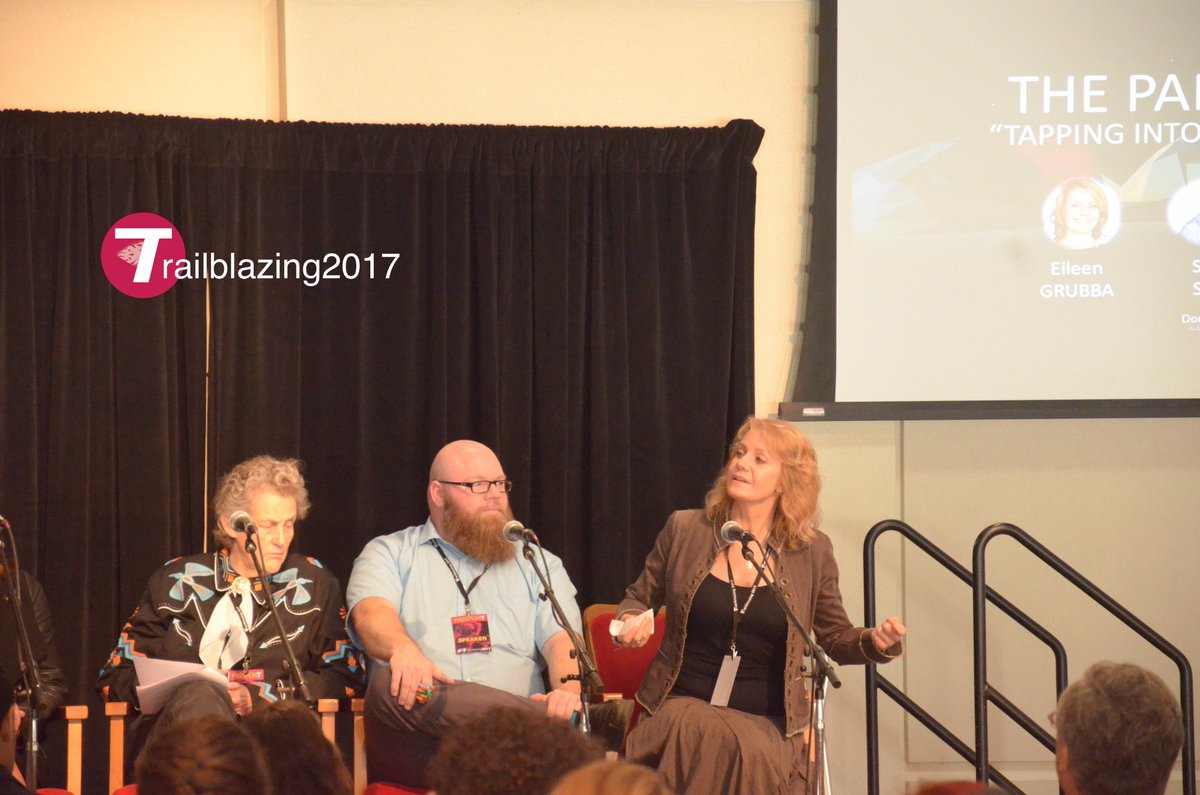 TRAILBLAZINGEV's tweet photo. So honored that @EileenGrubba joined us at #Trailblazing2017 - Read this new article about her on @abilitymag >>>>https://t.co/T5alGglkXK https://t.co/ppKrSd8LEB