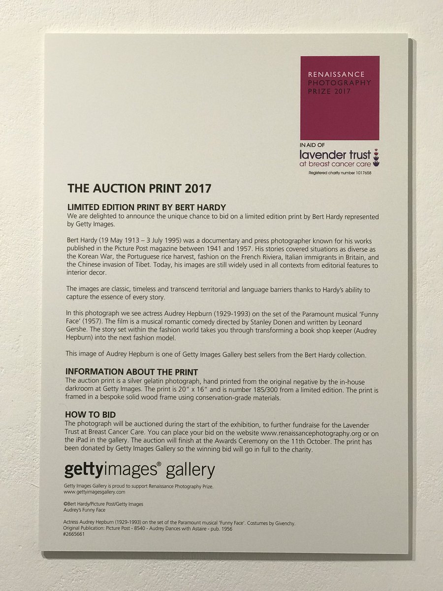 Auction print donated by @gettygalley - get your bid in before 9pm tonight! (11. Sept) #RPP2017 renaissancephotography.org/auction.php