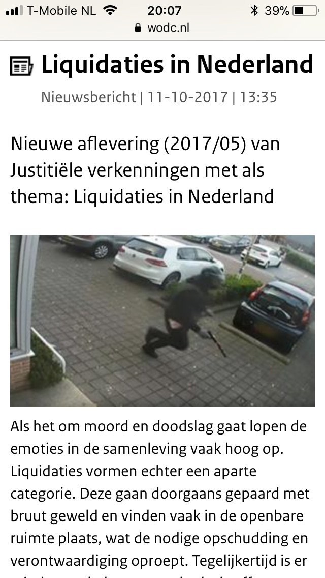 MarcSchuilen's tweet photo. Liquidaties in het criminele circuit. Wie zijn slachtoffers? Wat is reden achter liquidaties? Lees nieuwe @JV_WODC: https://t.co/qijuzrGf3h https://t.co/jpDEVS7XxH