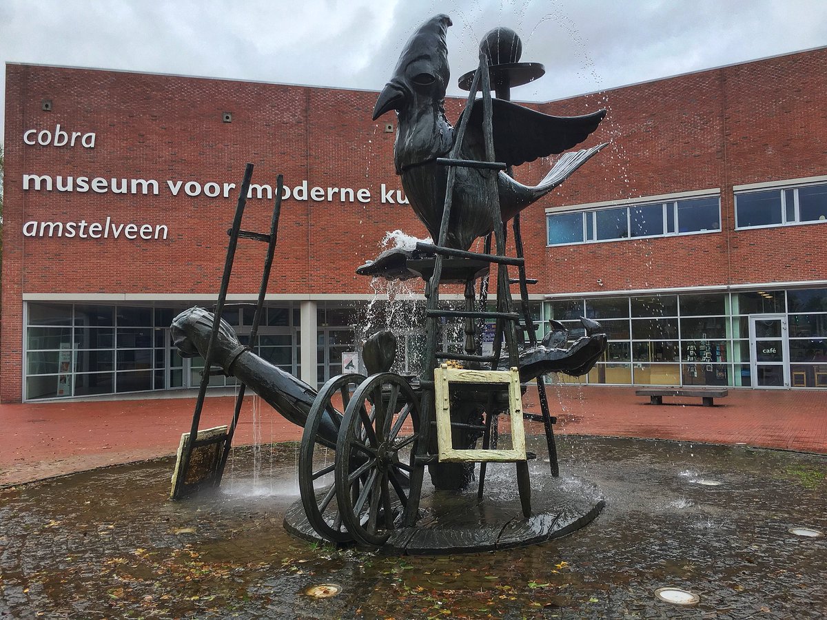 EdwinRooseboom's tweet photo. Nice! #CobraMuseum Amstelveen. O.a. #Asger, #Corneille, #Appel, #Constant en een erg mooie tentoonstelling van het werk van #Corbusier. https://t.co/CMzjYf0mDZ