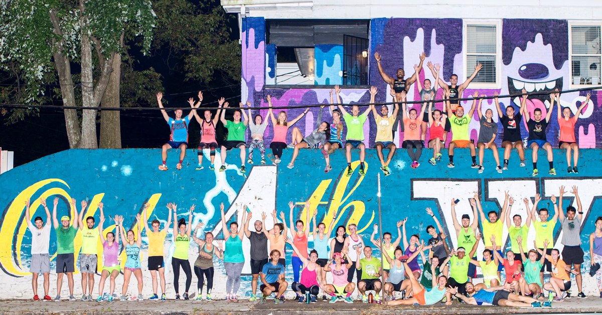 Nov_Project's tweet photo. NOVEMBER PROJECT ATLANTA GOES LIVE NEXT WEDNESDAY • 6:27AM North Ave Beltline Bridge • Bring a blank shirt &amp; smiling friends. Just show up! https://t.co/4PCx1tSSu6