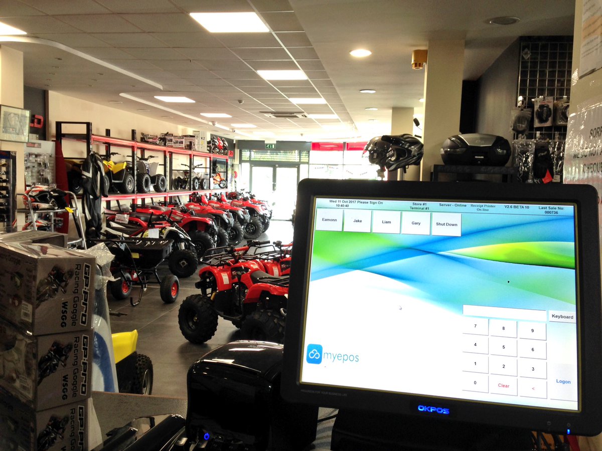 AlphaEPOS's tweet photo. #EPOS System upgrade for https://t.co/RQlWF4MbRX today big thanks to Gary & @eamonn_ferry #AlphaEPOS #Letterkenny #Donegal @myepos_com https://t.co/yiWiOJh5vu