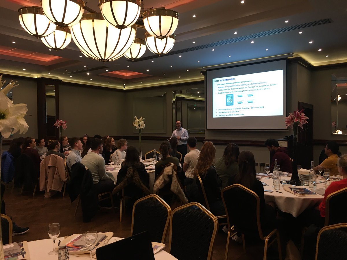 chrisrossday's tweet photo. @patjpower in Limerick tonight talking to #UL students about our Accenture graduate roles https://t.co/WeNv9jxIcA