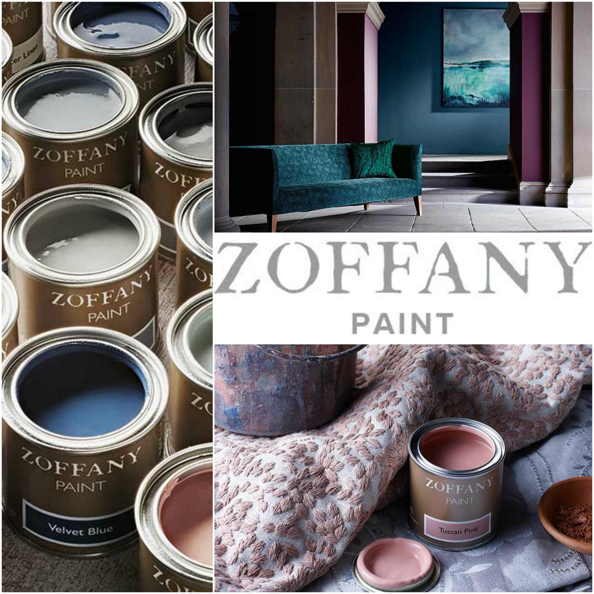 classicspalding's tweet photo. Zoffany Fabrics and Wallpapers With a passion for art and luxury for over three decades.
Paint available from us in store. https://t.co/MILycnsDdu