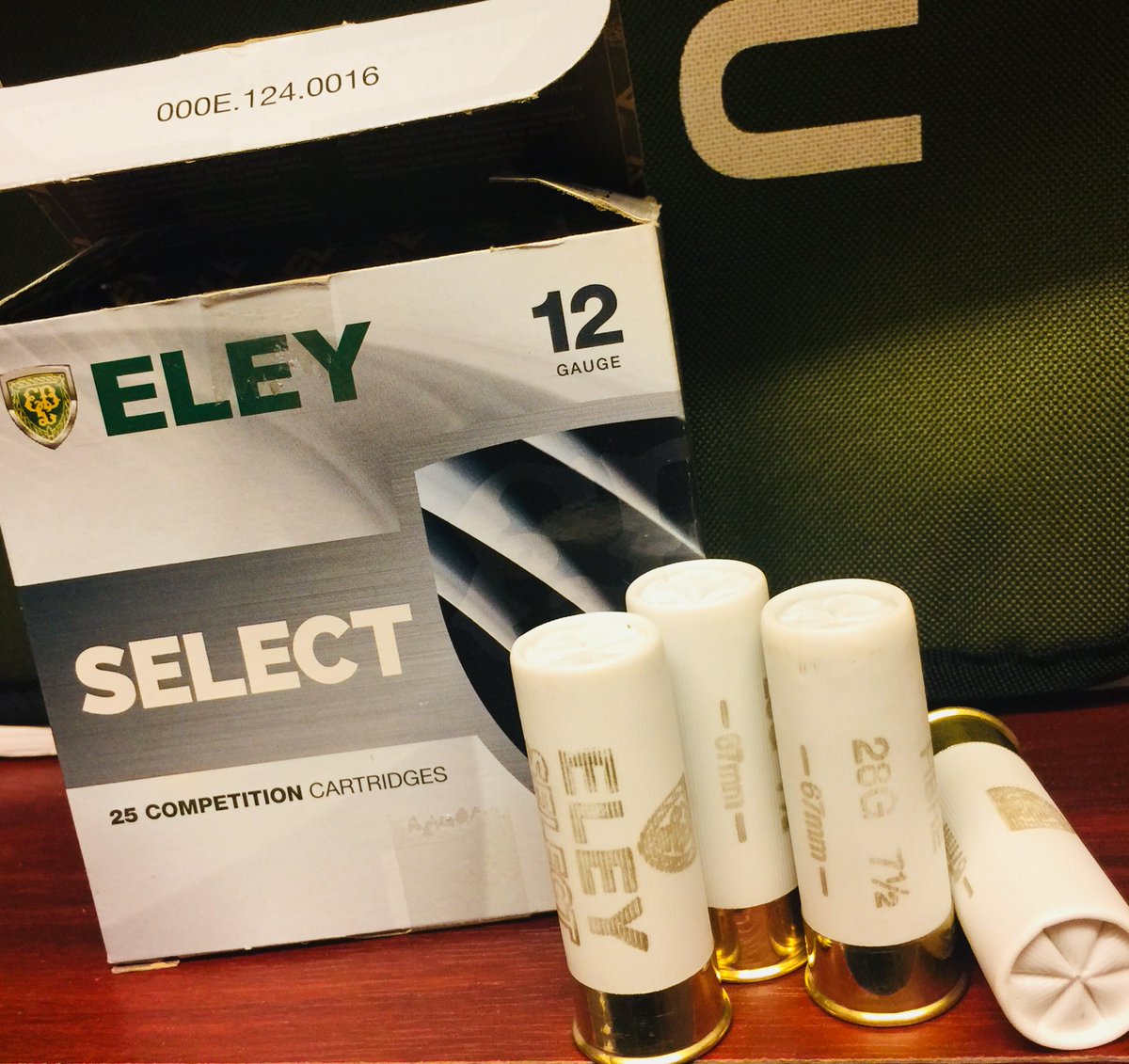 SteveKennyIPSC's tweet image. @EleyHawk Select.... not let me down yet!!   #eleyselect #practicalshotgun