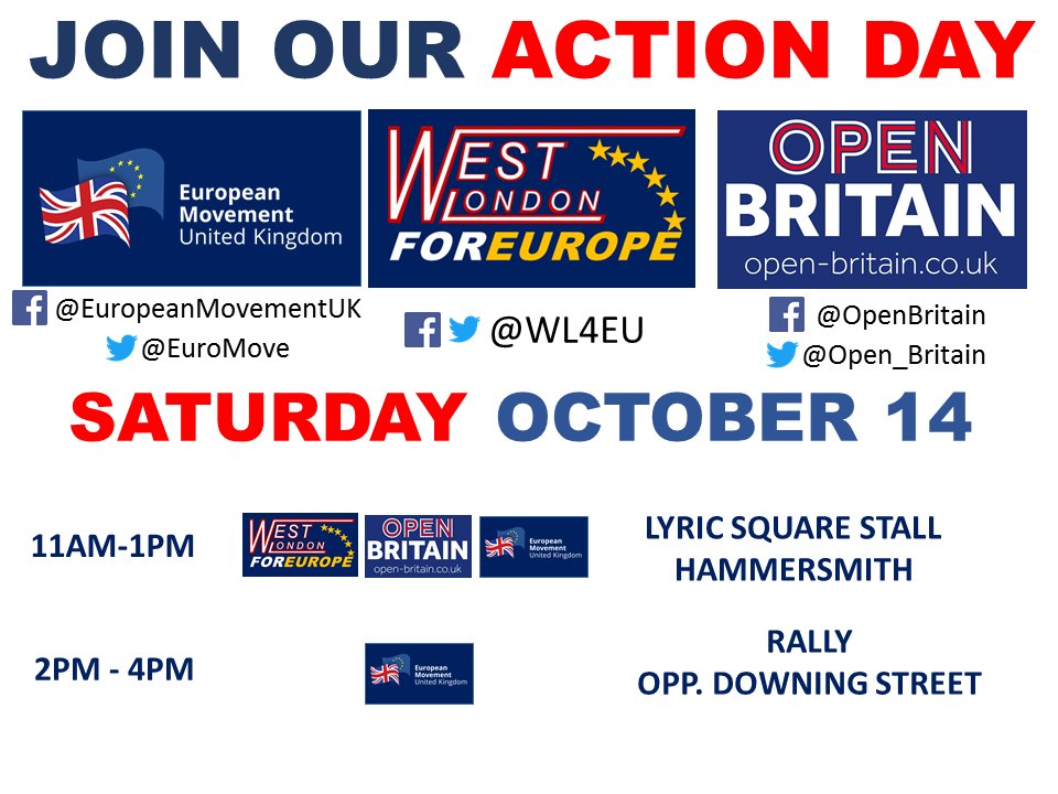 RemainCF's tweet image. Join us this Saturday for our Action Day with @Open_Britain and @euromove! mailchi.mp/4e9141c4715e/f…