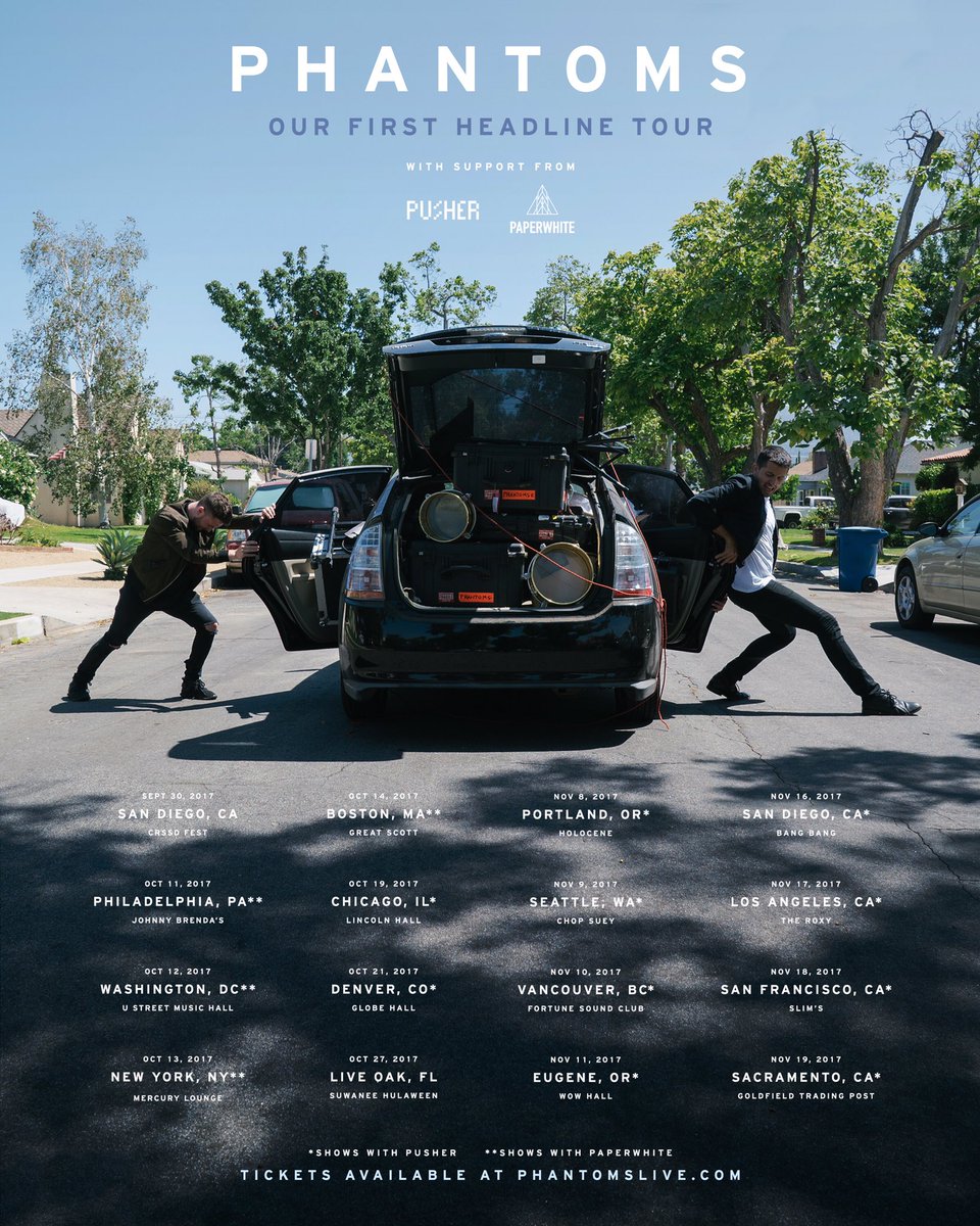 factionent's tweet photo. .@phantoms have officially kicked off their first headline tour. Get your tickets: https://t.co/pubNZ6hSMW https://t.co/zYQ94cDrMK