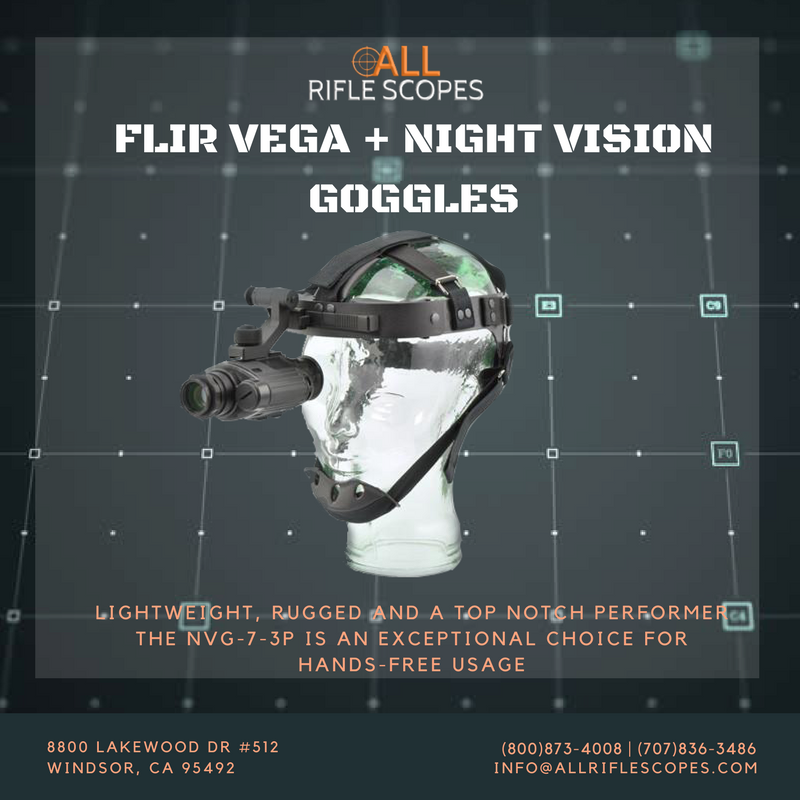 Allriflescopes's tweet photo. A built-in short range IR illuminator allows the Vega to work well even in complete darkness. --https://t.co/3qC2pum8fZ https://t.co/8KPYnewRFm