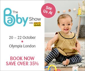 Follow us &amp; share this tweet for your chance to WIN a ticket to the @TheBabyShow Winners will be announced on Friday 13th October.