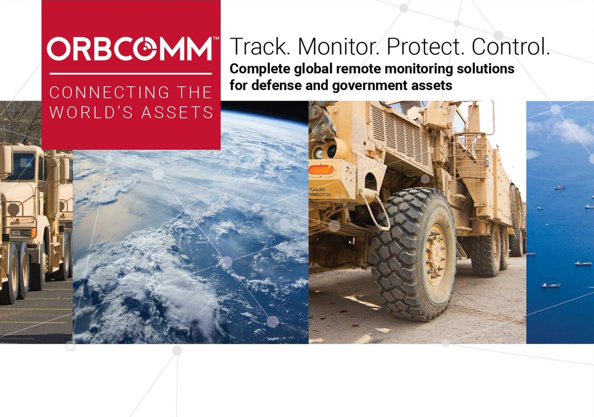 ORBCOMM_Inc's tweet photo. Excited to be at booth 232 of the @NDTAHQ @US_TRANSCOM #FallMeeting2017 to talk asset tracking, control and more https://t.co/SbVVnQLgmU https://t.co/lHJY3BZ5uj