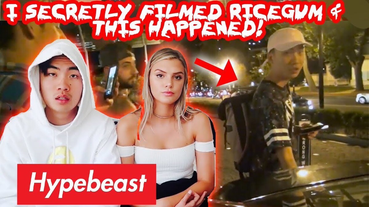 NEW VIDEO JUST DROPPED!  I secretly filmed ricegum and this is what happened! youtu.be/RHcIrb8bWkU