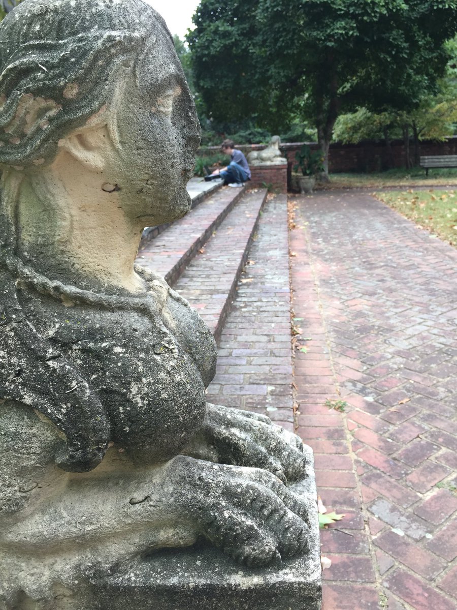 3DCentralVA's tweet photo. We were at the @BranchMuseum yesterday doing some scanning of the statues and entrance, can’t wait to see this project when it’s done! https://t.co/G3szDabZzS