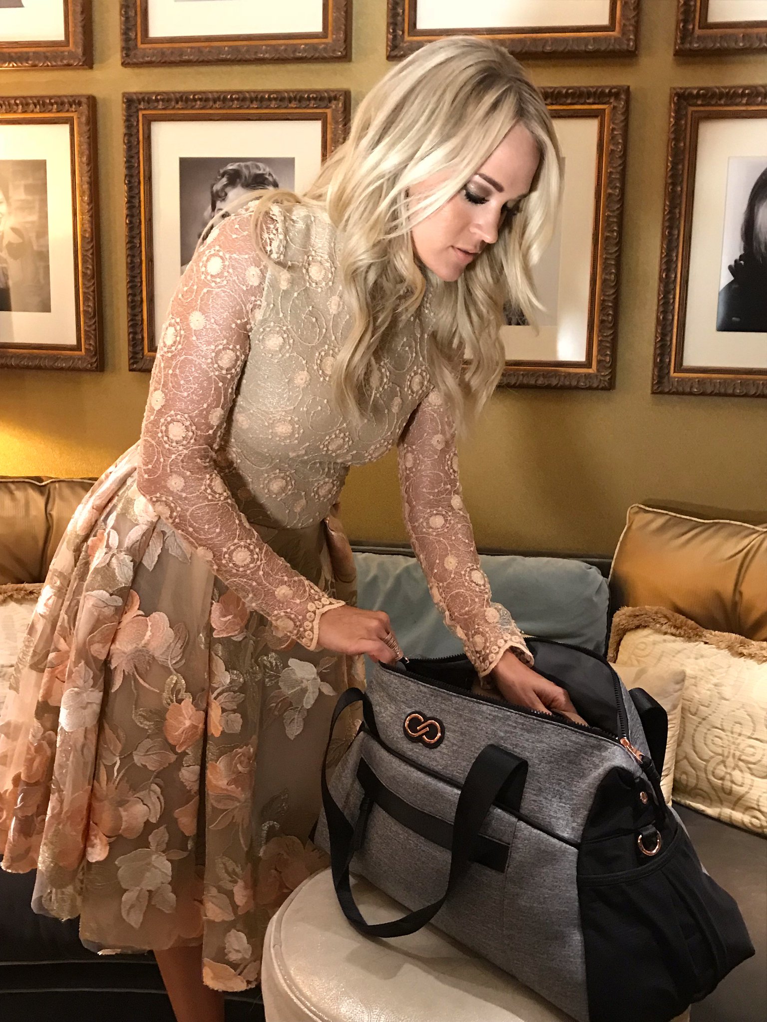 carrie underwood gym bag