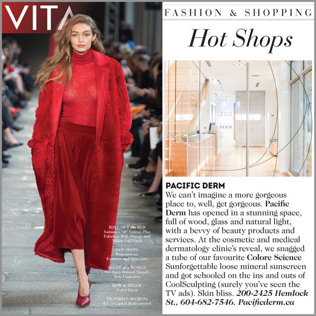 pacificderma's tweet photo. Thank you for the lovely write up @vitadailyvan   https://t.co/Wp8D8myiQA https://t.co/vmA4TFhPaz