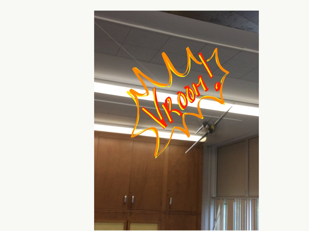 bmarchHWDSB's tweet photo. We've got our heads spinning Determining centripetal forces with flying toys! #NFHenderson #PhunPhysics https://t.co/lDCXGX50BR