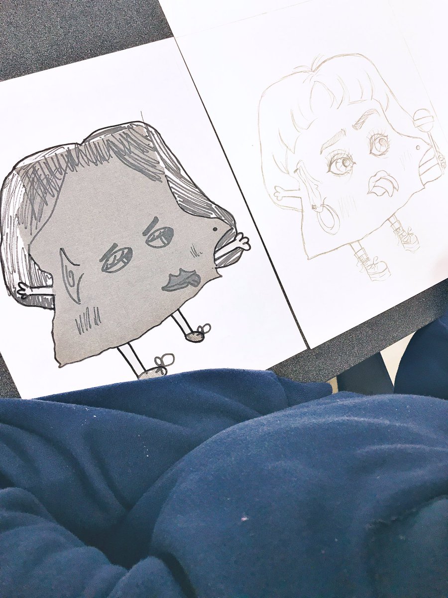 MrsDelaneyART's tweet photo. Middle school artists recreating monsters from elementary artists. #monsterengine #ChooseGarlandISD #GISDArts https://t.co/yemcRhDjOk