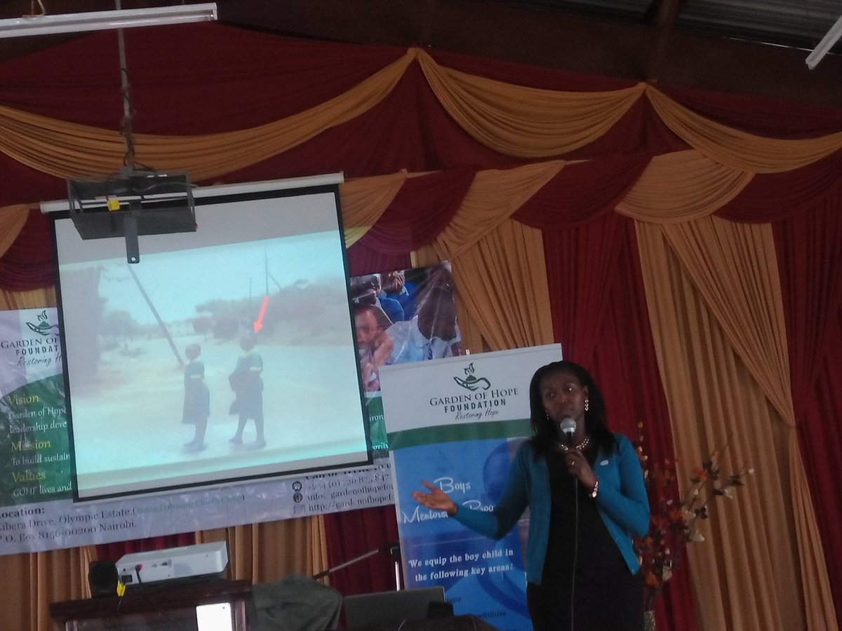 GardenofhopeFdn's tweet photo. #DayoftheGirl grateful to the speaker Emily Kamunde #GirlsProgress https://t.co/j6aWwJHWUE