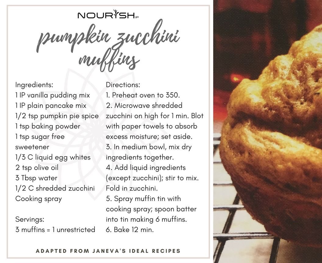NourishIP's tweet photo. Pumpkin Zucchini Muffins! Perfect for the season, yummy for your tastebuds, and healthy for your body. https://t.co/QQdq9KsoQq