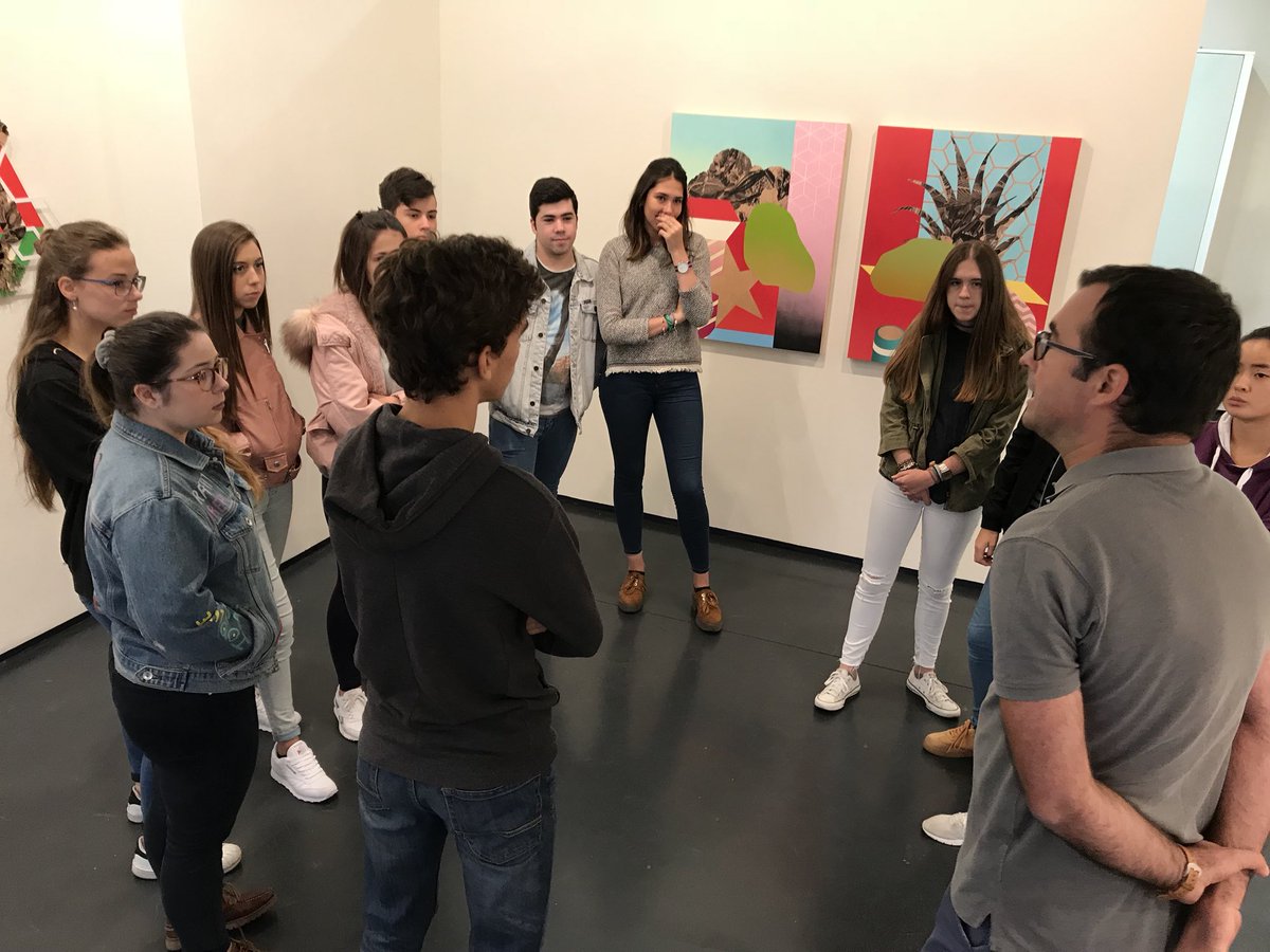 DCastro_pablo's tweet photo. @SafaGrialVA visitó @galeriajaviers trabajando arte contemp y sist arte desde la expo de #FernandoGuijarBlok #enlagaleria17 #ARTEsafa-grial https://t.co/qKkFwFt3zJ