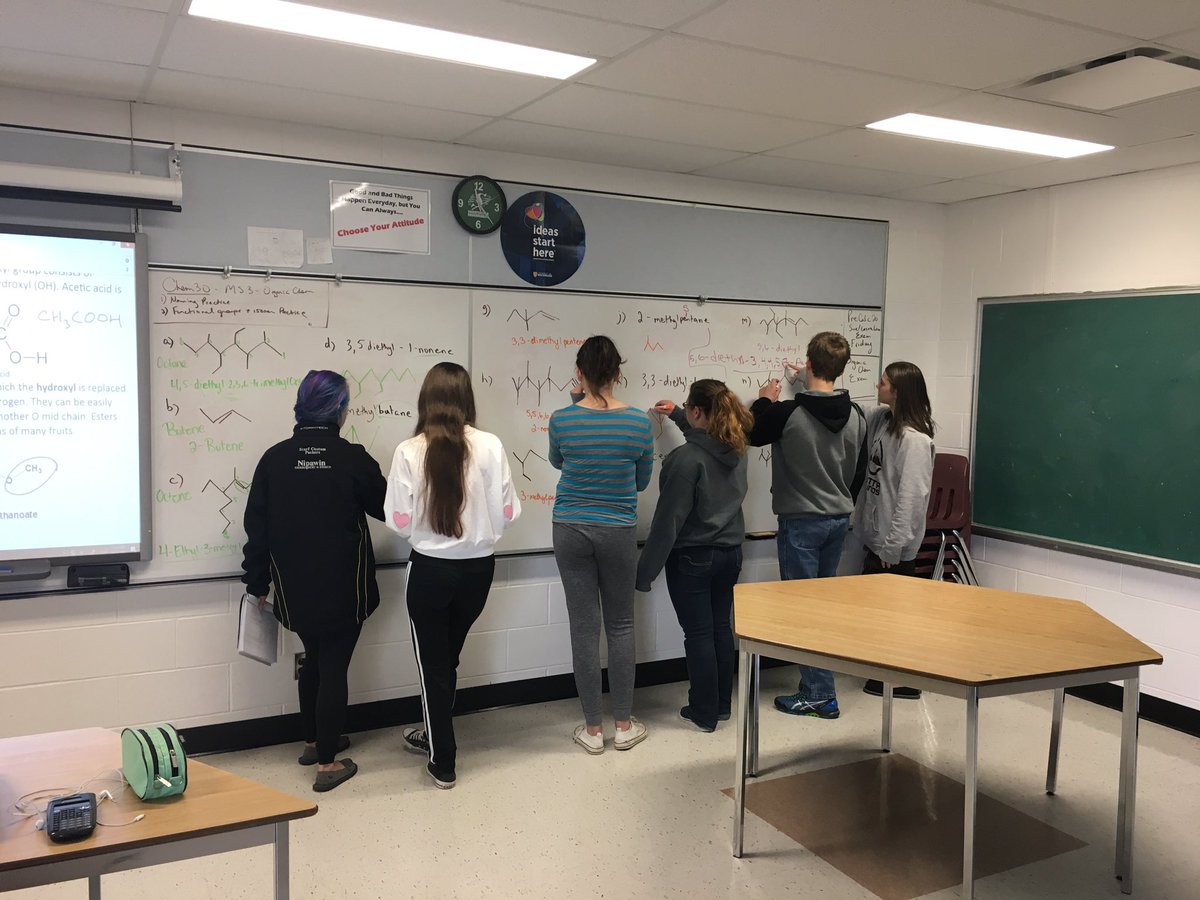 MrAtkings's tweet photo. Naming and drawing organic compounds in Chem 30. #nesdsci https://t.co/0DNpGp9R5u