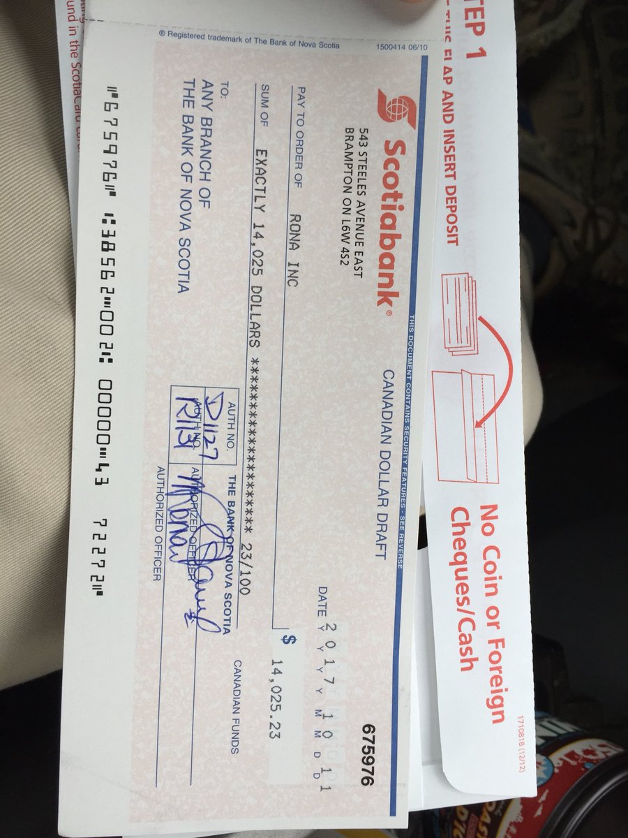 DesignBuildBldg's tweet image. Rona at my home office to deliver material to my Bramalea Road project.