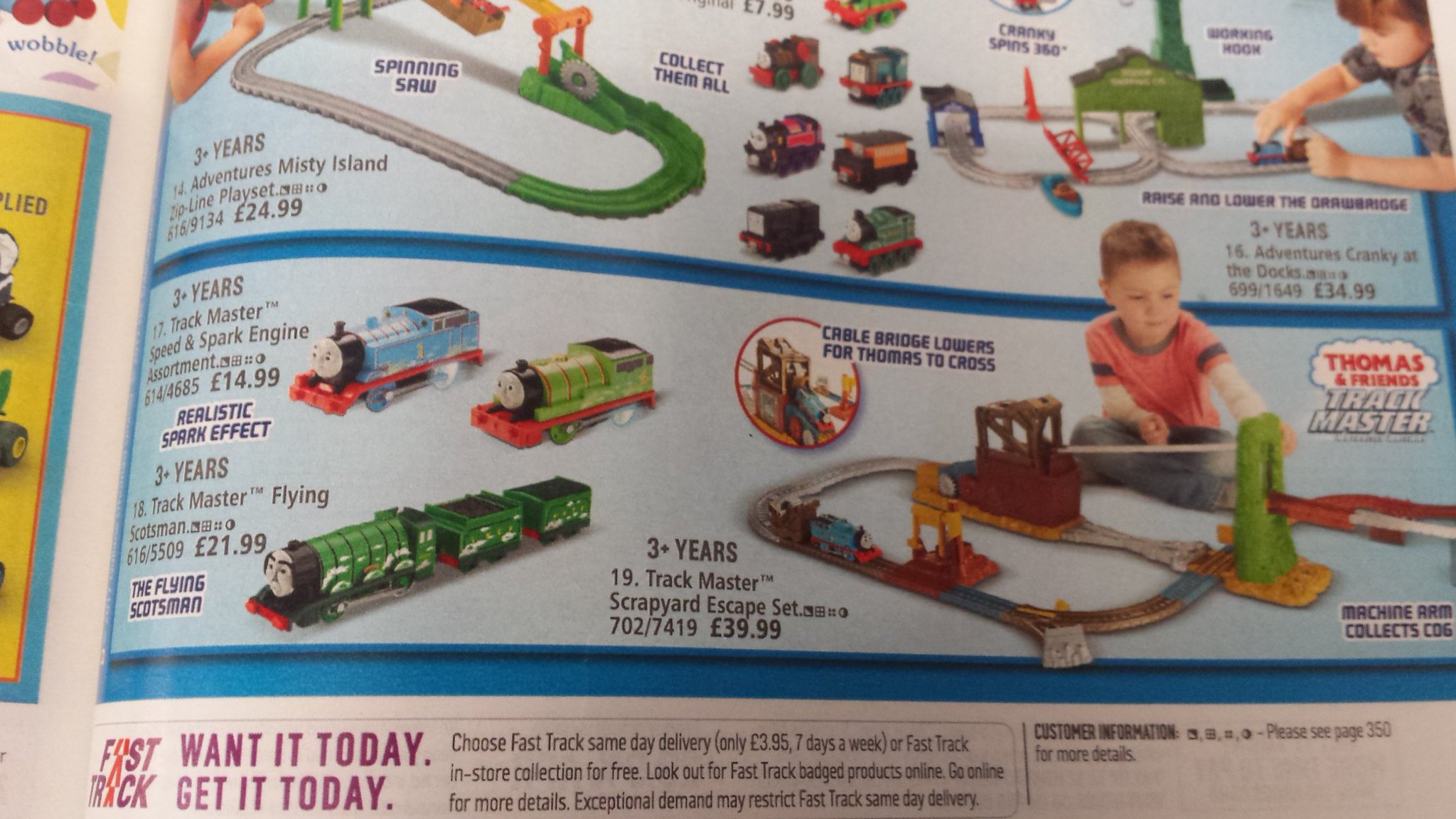 diesel 10 trackmaster argos