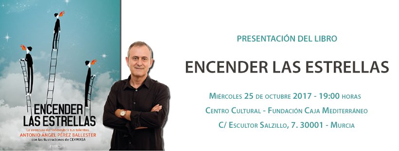 Este 25 de octubre los esperamos en la presentación del Libro #EncenderlasEstrellas