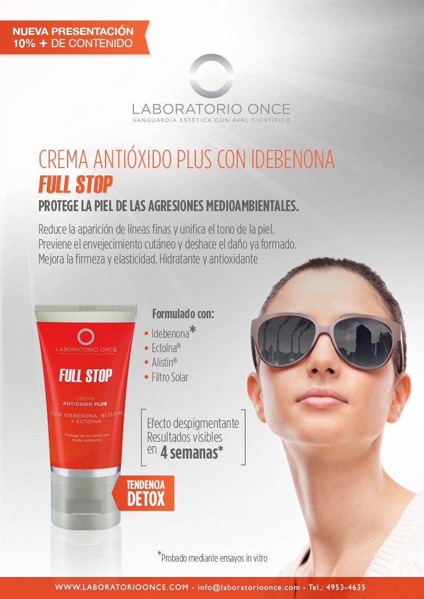LaboratorioOnce's tweet photo. #BuenMiercoles Tratamiento #DETOX, #antiage y despigmentante. ¡Cuidá tu #piel de las agresiones del medioambiente! https://t.co/khonoVBneY https://t.co/hwXjMCQd3e