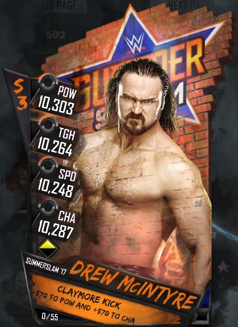 WWESuperCard's tweet photo. This week's Solo RD will feature NXT champion Drew McIntyre! This will also be a short event, with another solo event coming on Saturday 👻 https://t.co/u55mBHioYA