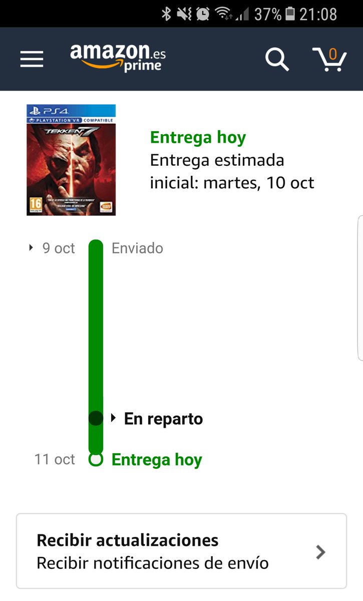 entrega garantizada amazon