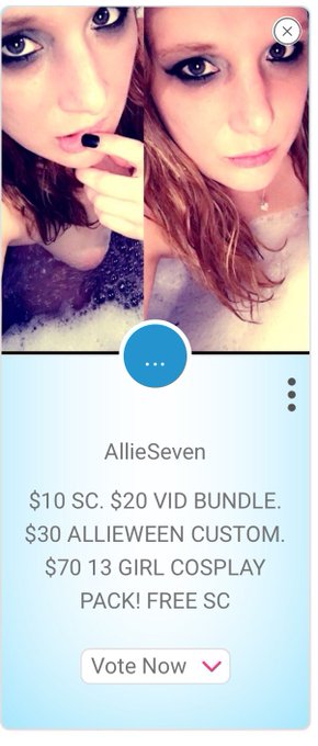 1 pic. Vote for @AllieSevenxxx in the MV Contest Bubble Bath Contest @manyvids https://t.co/DHAPiaNbBW