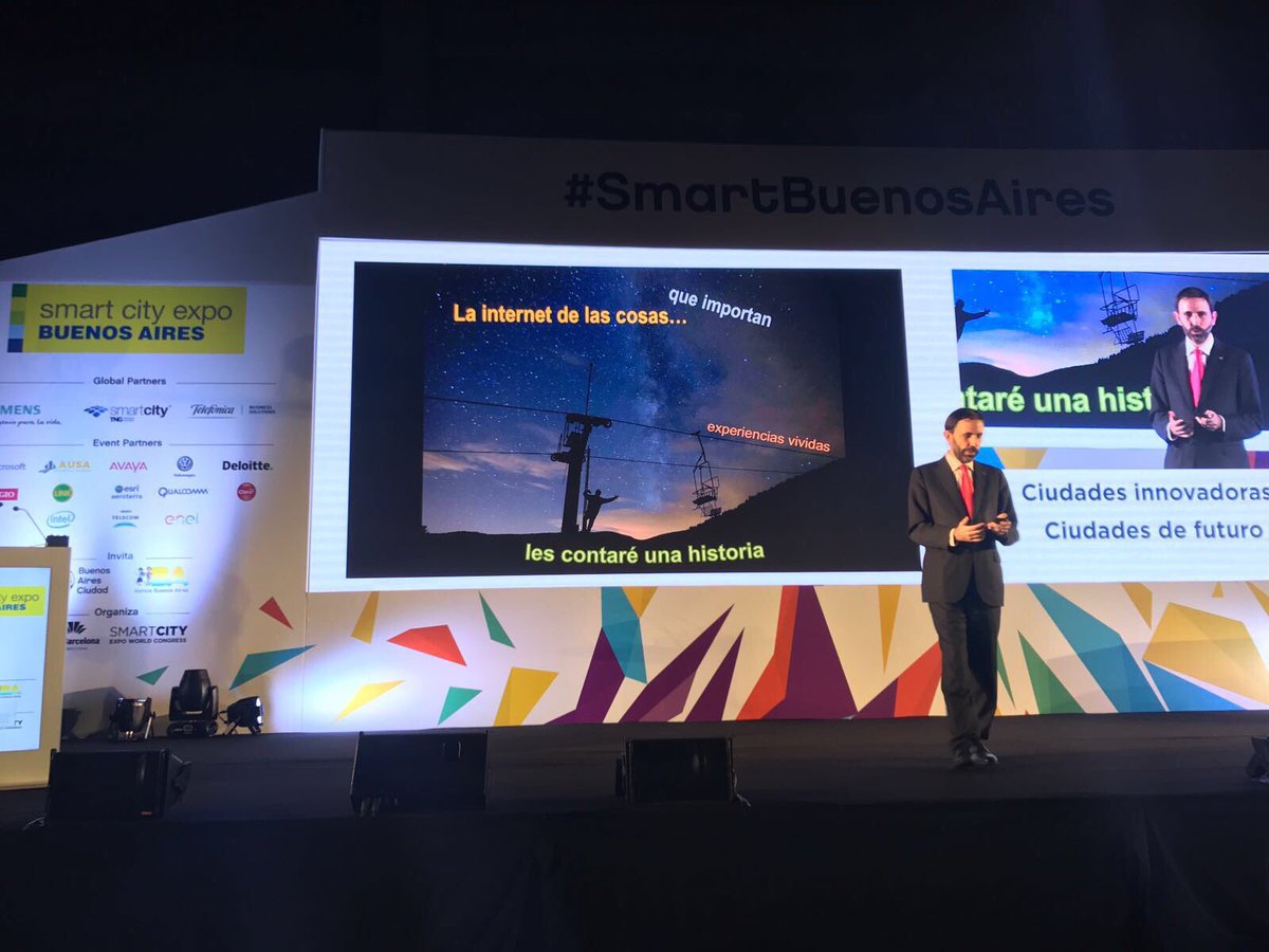 landreu's tweet photo. Keynote de Clausura del Smart City Expo d Buenos Aires #SCEBA compartiendo experiencias d la internet d las cosas q importan @firabarcelona https://t.co/37UhEnJ7JT