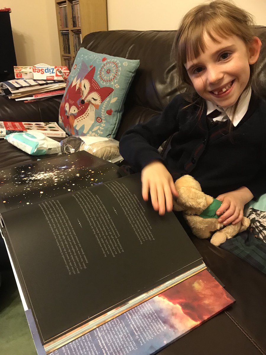 flugella's tweet photo. @TimCosmos you and @SuzieImberSpace managed to inspire my 6yo to even greater space obsession, great work! #hubbleimages https://t.co/FvefZWVNKW