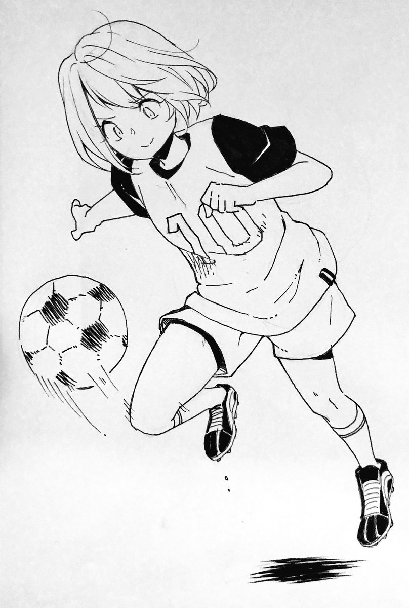 ✨#Inktober day11
?Prompt: #run
#inktober2017 #TheFrenchInktober #soccer
(More close ups on my instagram https://t.co/AusMHaCrT3 )