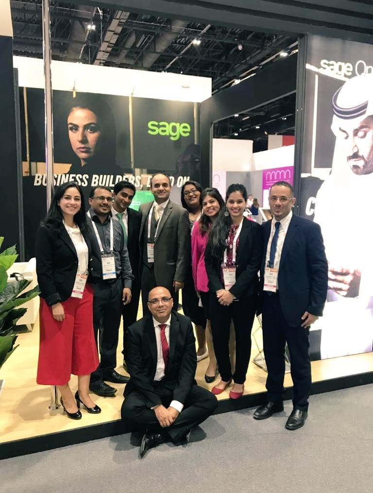 kanchan_nikam's tweet image. #Sagemiddleeast team energy on high and smiles all around at #gitextechweek #sage #technology  #innovation #Yourworldwithoutlimits  😎😊
