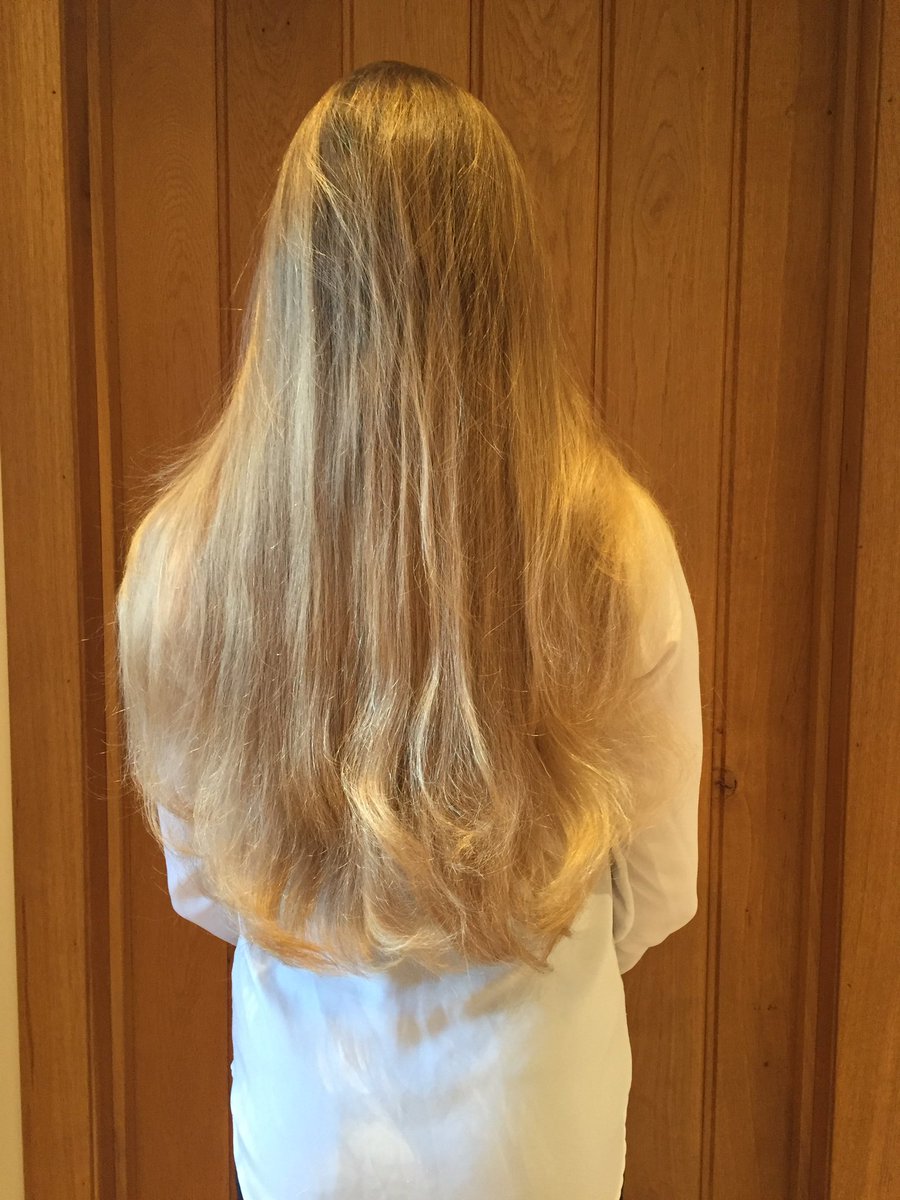Emily Brown On Twitter Cutting Off 8 Inches Of My Hair To Make