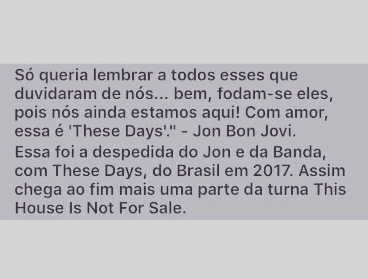 SilviaBongiovi's tweet photo. nunca duvidei 👏🏻👏🏻👏🏻 #bonjovi #ibilieve @bonjovi @rockstarbaby_tt @philx1111 @everettbradley @john_shanks #davidbryan #jonbonjovi #hugh https://t.co/W3bHmkl0ip