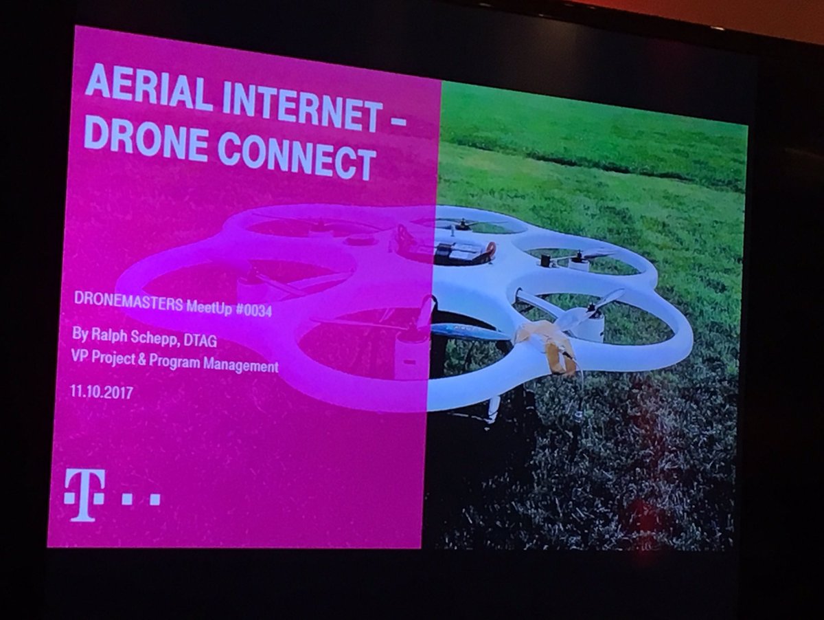 CALBRECHT83's tweet image. #Dronemasters #Meetup #Berlin #AerialInternet – warum Drohnen vernetzen? #droneconnect @deutschetelekom @DroneMastersBER #drones #uav