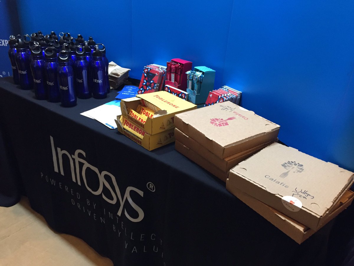 InfosysCareers's tweet image. Grab a pizza at the #InfosysInstep booth at the @StanfordEng career fair and learn about #internships at Infosys. #InfosysOnCampus
