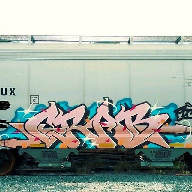 BombingScience's tweet photo. Freight crushing with @grabster 
#graffiti #graff #graffitiporn #instagraff #grab #grabster #freightgraffiti https://t.co/y8KrMnyIsa | https://t.co/V5N8PDfL5q