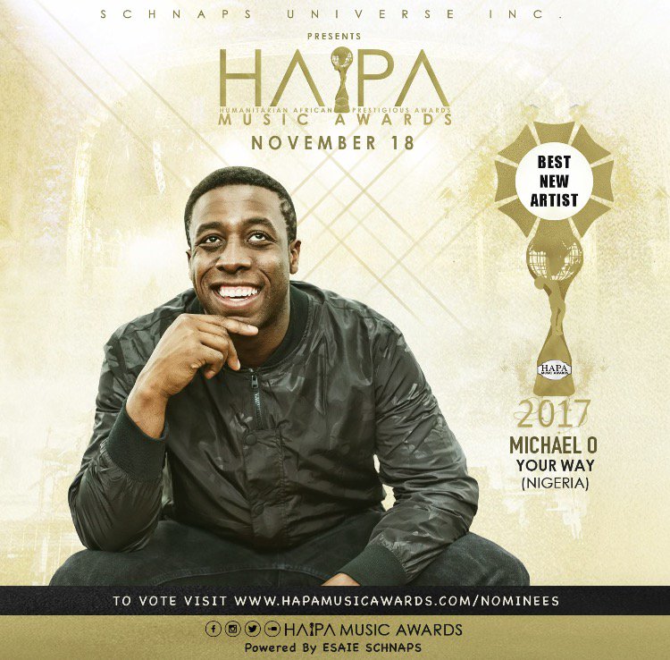 Special thanks to @hapaawards for the best new artist nomination!