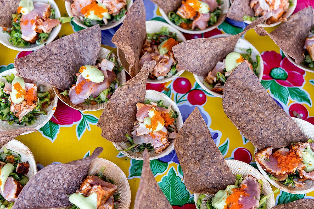 feastpdx's tweet image. Wish this was for lunch. Albacore Tuna Tostadas by @localocean @ #NightMarket! 📷 @AubrieLeGault