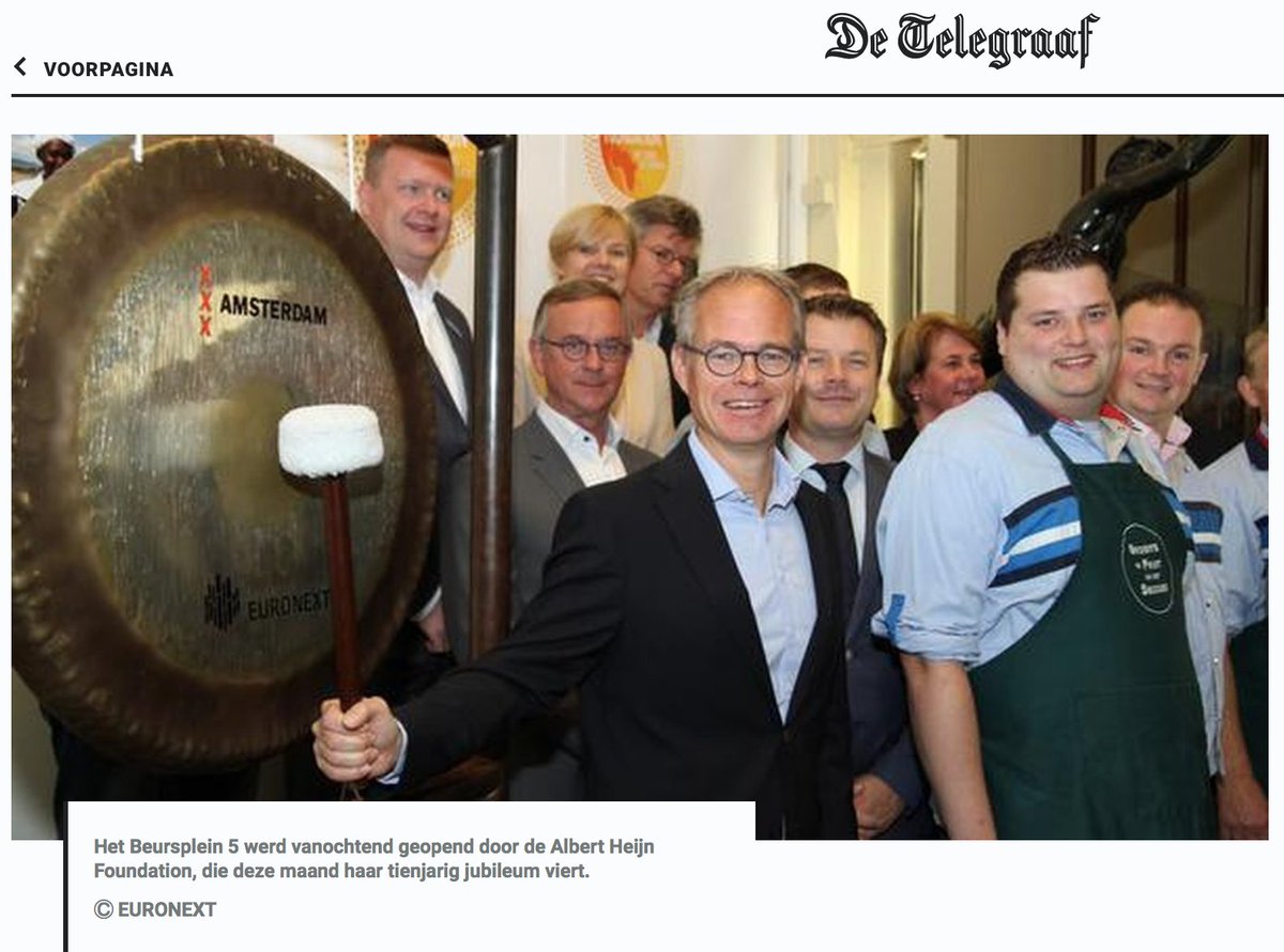 AidPublicity's tweet image. Mooie klant van @AidPublicity: de Albert Heijn Foundation, die 10 jaar bestaat Resultaat: media-aandacht op 24 plaatsen, waarde € 34.273.