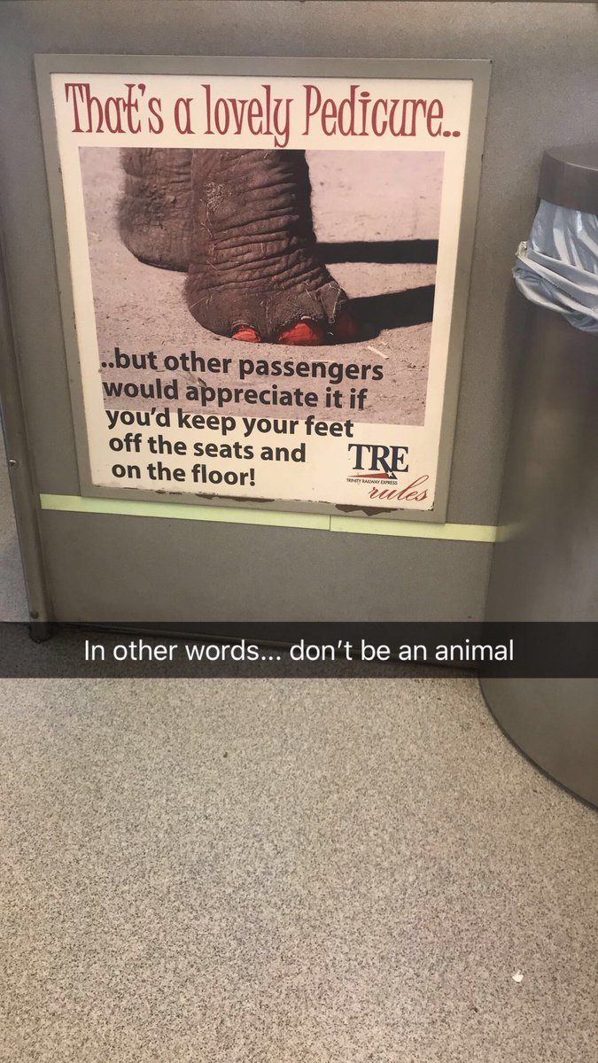 queleb's tweet photo. Just snapped a pic of this on my local train. @billburr this needs to be on PLANES! https://t.co/ySQWmpogR6