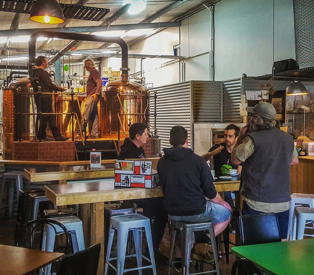 BrightBrewery's tweet photo. Today we're at @SocialBandit1 with the 8 brewers of the @HighCountryBrew for the 2017 Rule 47 collaboration brew. #highcountrybrewerytrail #rule47 https://t.co/XGRoKiO1bN